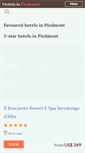 Mobile Screenshot of hotelspiedmont.com